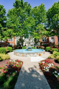 Commercial water fountain