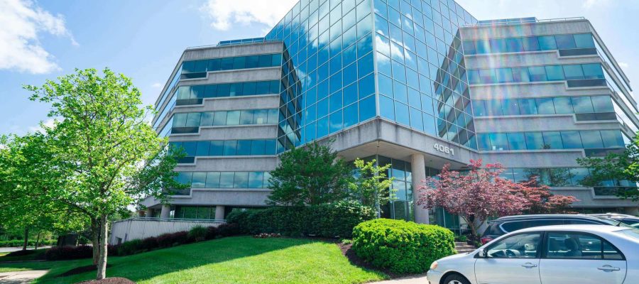 Commercial landscape in Baltimore MD